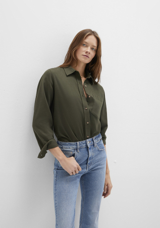 Mavi Женская Рубашка Gri/Verde  [2]