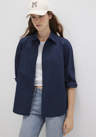FEMEI - Mavi Camasa Navy Regular Femei