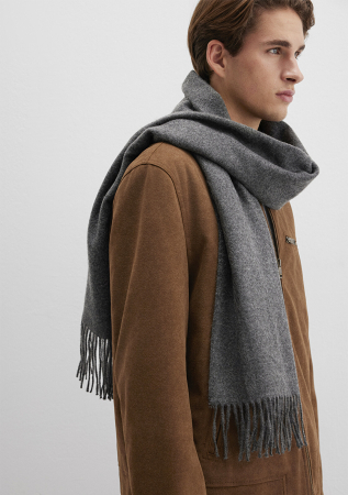 Fulare si Esarfe - Mavi Fular Gri  Barbati