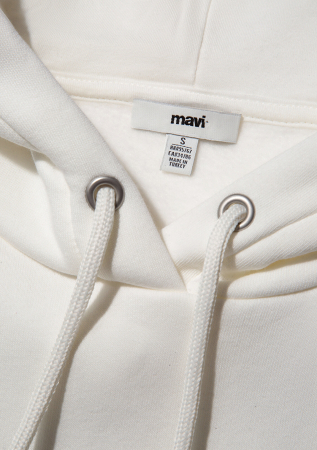 Mavi Hanorac Alb Loose Femei [6]