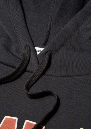 Mavi Hanorac Negru Oversize Femei [7]