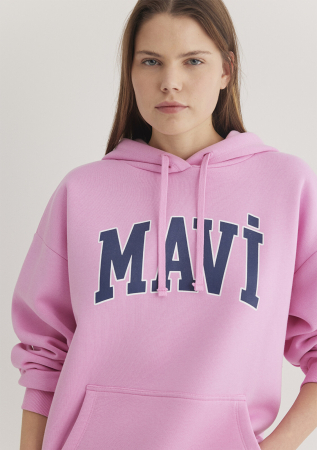 Hanorace - Mavi Hanorac Lila Oversize Femei