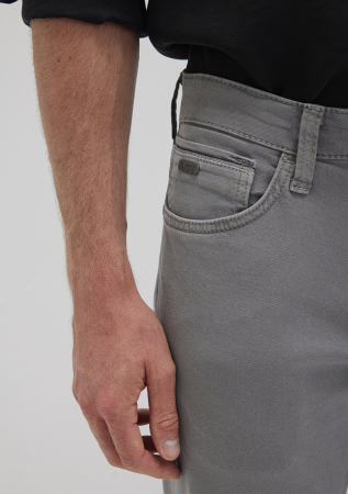 Mavi Pantaloni Gri Deschis Slim Straight Barbati [5]