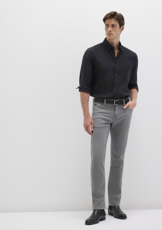 IMBRACAMINTE - Mavi Pantaloni Gri Deschis Slim Straight Barbati