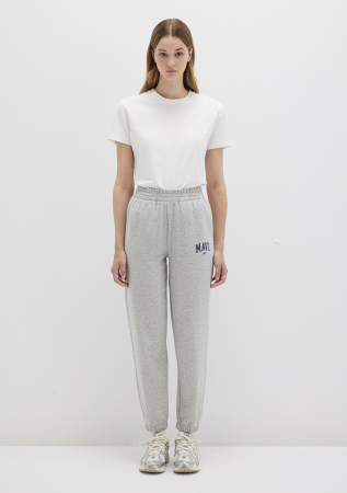 Mavi Pantaloni Gri Deschis Straight Femei [3]