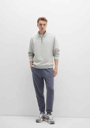 BARBATI - Mavi Pantaloni Albastri Deschisi Slim Straight Barbati