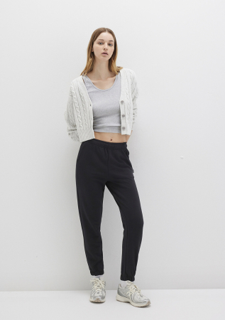 Mavi Pantaloni Negri Slim Straight Femei [1]
