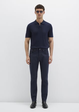 Mavi Мужские Брюки Parisian Night Mavi Black Tapered [2]