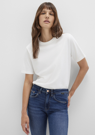 Mavi Tricou Alb Regular Femei [3]
