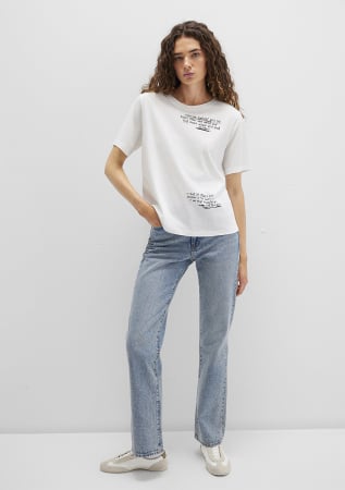 Mavi Tricou Alb Regular Femei [1]