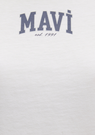 Mavi Футболка Alb Regular [5]