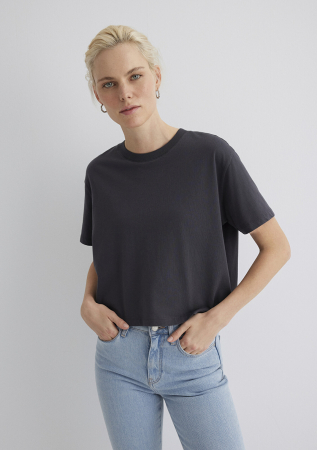 FEMEI - Mavi Tricou Gri Inchis  Femei