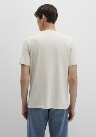 Mavi Tricou Bej Regular Barbati [4]