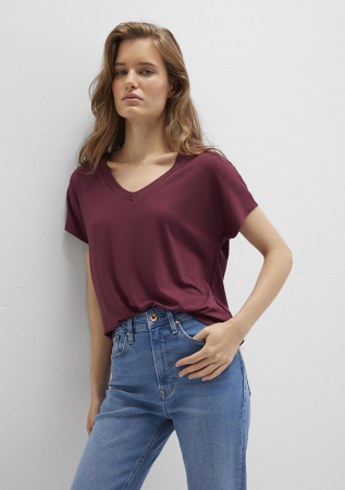 Mavi Tricou Rosu Visiniu Regular Femei [1]