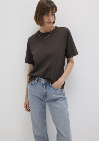 FEMEI - Mavi Tricou Maro Inchis Regular Femei