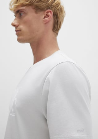 Mavi Tricou Gri Deschis Regular Barbati [6]