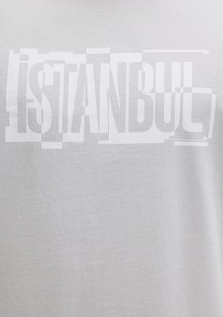 Mavi Tricou Gri Deschis Regular Barbati [7]