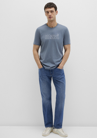 Mavi Tricou Albastru Slim Barbati [1]
