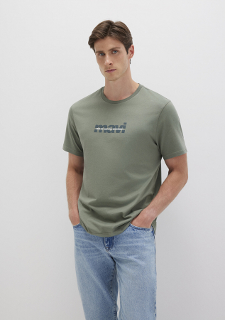BARBATI - Mavi Tricou Verde Regular Barbati