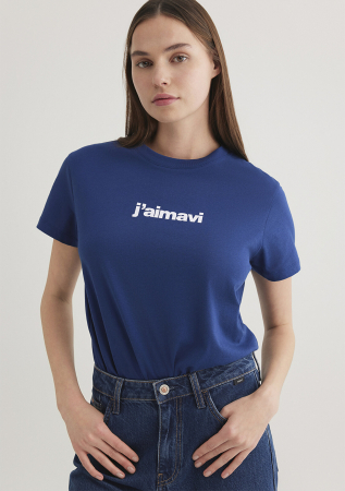 FEMEI - Mavi Tricou Navy  Femei