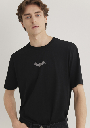 BARBATI - Mavi Tricou Negru  Barbati