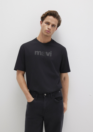 Mavi Футболка Negru Loose [1]
