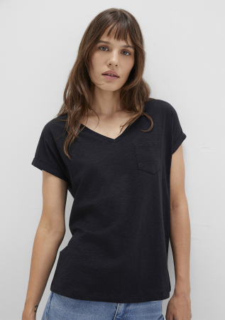 Mavi Tricou Negru Loose Femei [1]