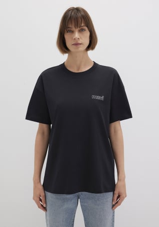 Mavi Футболка Negru Loose [3]