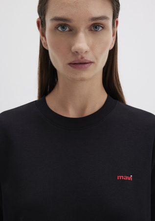 Mavi Tricou Negru Regular Femei [4]