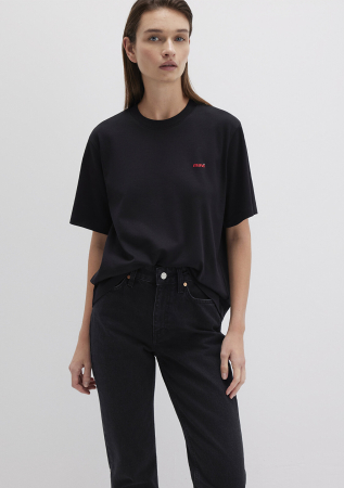 IMBRACAMINTE - Mavi Tricou Negru Regular Femei