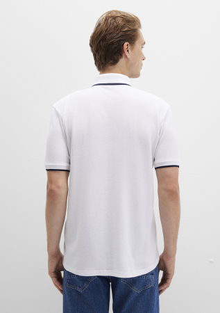Mavi Tricou Polo Alb  Barbati [3]