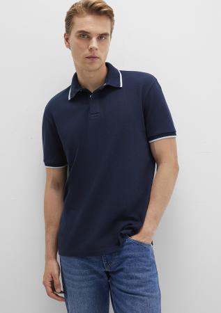 BARBATI - Mavi Tricou Polo Navy  Barbati