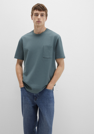 IMBRACAMINTE - Mavi Tricou Verde Loose Barbati