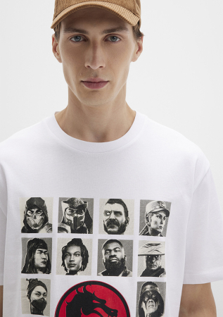Mavi Tricou Alb  Barbati [5]