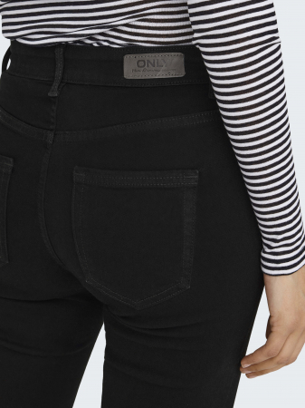 Only Blugi Negri BLUSH Flared Femei [3]