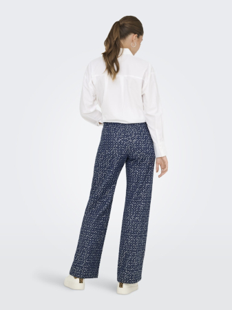 Only Blugi Navy EVITA Wide Femei [2]