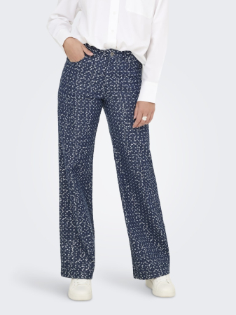 Only Blugi Navy EVITA Wide Femei [1]