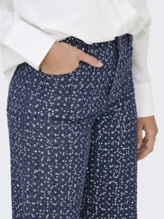 Only Blugi Navy EVITA Wide Femei [3]