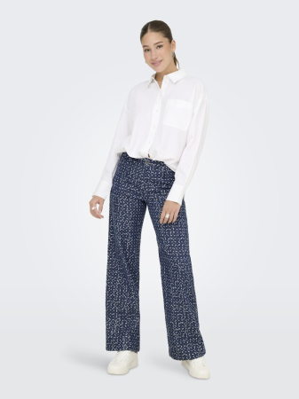 FEMEI - Only Blugi Navy EVITA Wide Femei