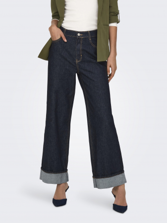 Wide Leg - Only Blugi Indigo HOPE Wide Femei