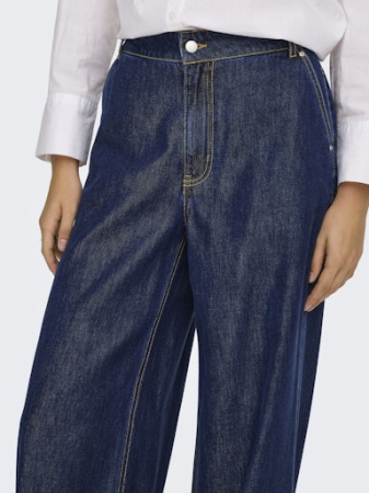 Only Blugi Albastri INGRID Wide Femei [2]