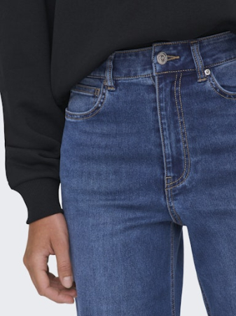 ONLY Blugi Dark Blue Denim Madison Wide Femei [3]