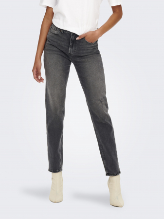 FEMEI - Only Blugi Gri Inchis EMILY Straight Femei