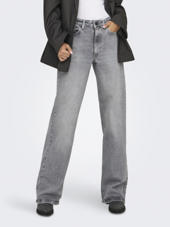 Wide Leg - Only Blugi Gri Deschis JUICY Wide Femei