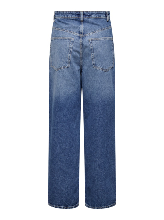 ONLY Blugi Medium Blue Denim Bottom Baggy Femei [1]