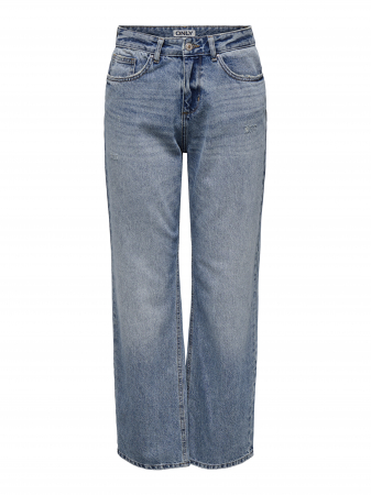 Only Blugi Albastri Deschisi Bottom Straight Femei [5]