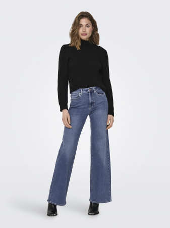 Only Blugi Albastri Madison Wide Femei [4]
