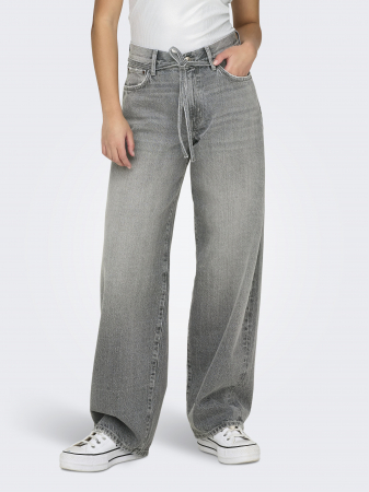JEANS - Only Blugi Gri Deschis ANN Flared Femei