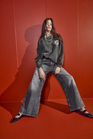 ONLY Женские Джинсы Medium Grey Denim Camden Baggy [2]