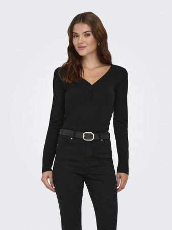 Hanorace - Only Bluza Neagra  Femei